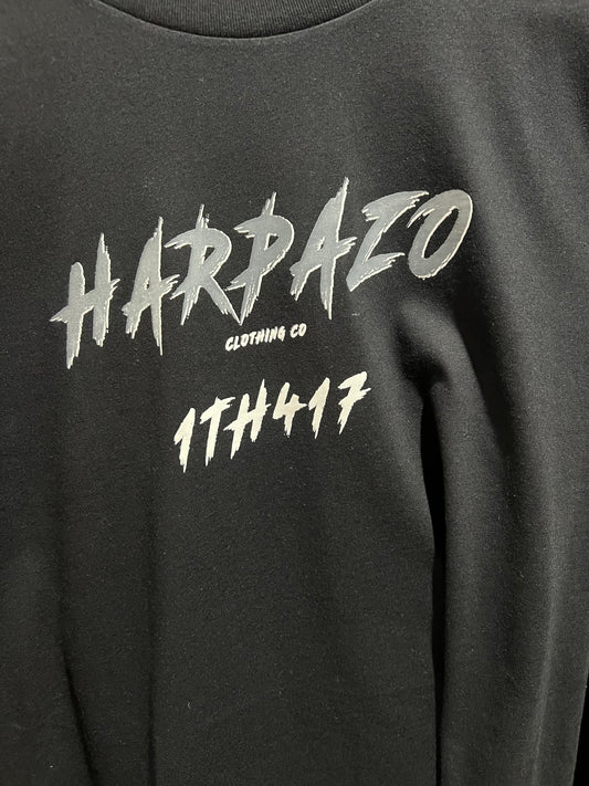 HARPAZO ETERNAL MINDSET GRAY ON WHITE DESIGN